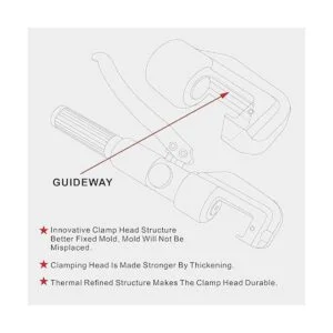 Herramienta de crimpado hidráulico operada a mano 12_3