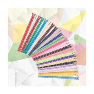 BENECREAT 48 cremalleras de nailon para manualidades