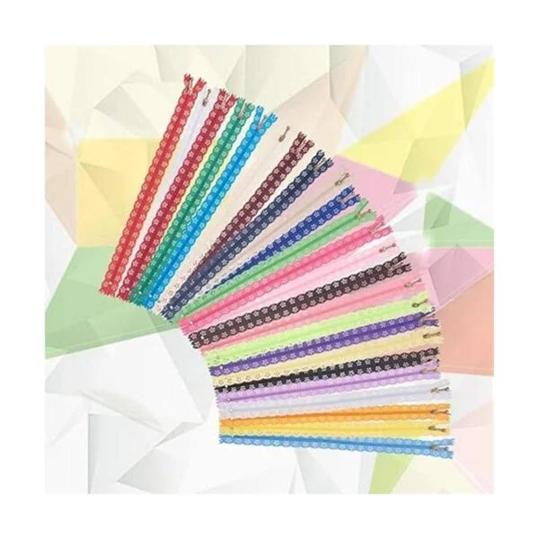 BENECREAT 48 cremalleras de nailon para manualidades