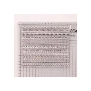 Diferentes tipos de líneas de olas hojas cuadradas_2