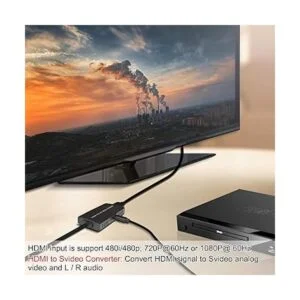 LVY Convertidor HDMI a SVideo Adaptador HDMI a RCA RL_4