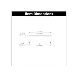 Hickory Hardware P3711CABGB Midway Collection Tirador de_5