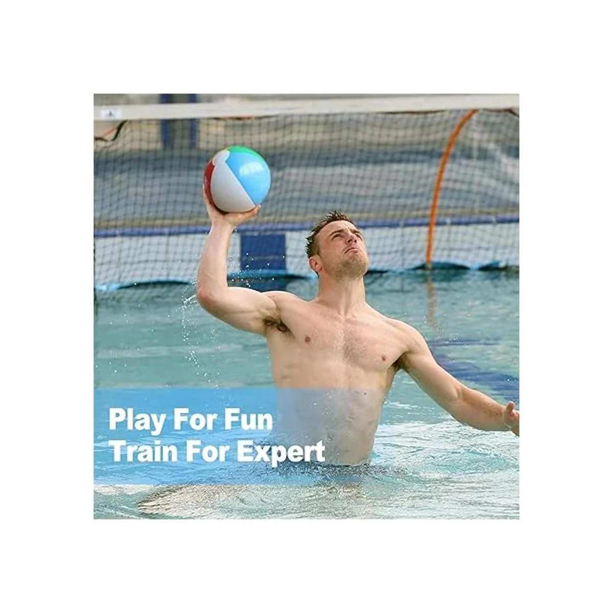 Novelty Place Pelotas de playa inflables Paquete de 12_4