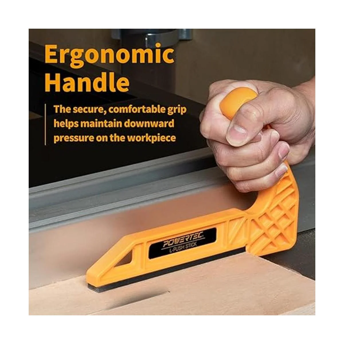 POWERTEC 71338 Palo de plástico en forma de L