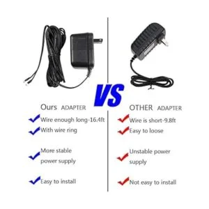 Cable de alimentación para timbre de puerta de 16 pies 18_4