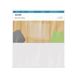 25 hojas de plantilla de Mylar de 4 mil en blanco para