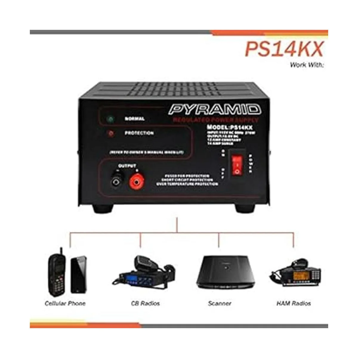 Fuente de alimentación de banco compacta universal 12_4