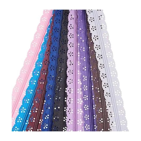 BENECREAT 48 cremalleras de nailon para manualidades