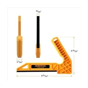 POWERTEC 71338 Palo de plástico en forma de L