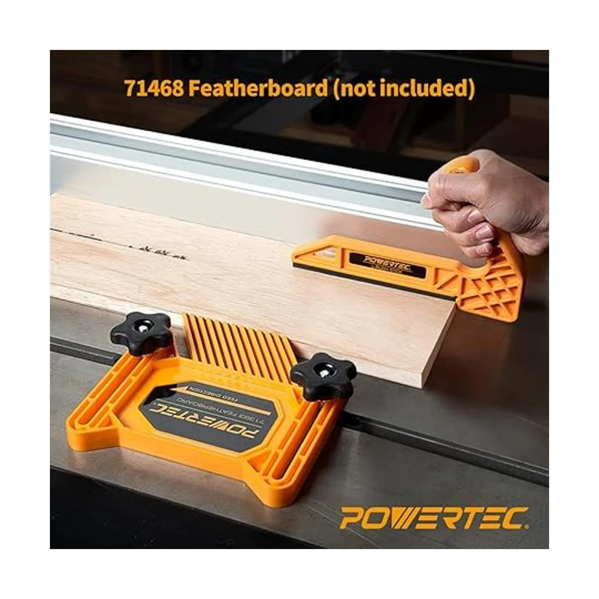 POWERTEC 71338 Palo de plástico en forma de L