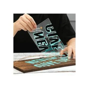 25 hojas de plantilla de Mylar de 4 mil en blanco para