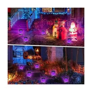 EOYIZW Linterna solar con luces de llama para decoración_2