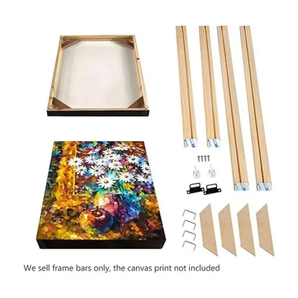 Bastidores de madera de lona para pintura al óleo marcos