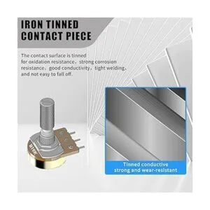 Dafurui Paquete de 20 potenciómetro giratorio B10k de 10k_2