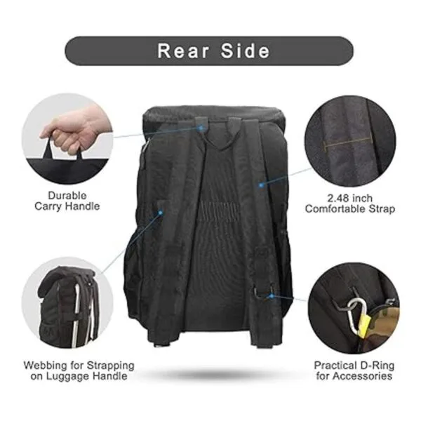 Mochila para viajes universidad senderismo campamento