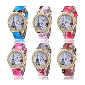 CdyBox Reloj de pulsera de cuero de la PU al por mayor 6_1