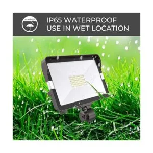 HYPERLITE Paquete de 2 luces LED de 50 W para exteriores_4