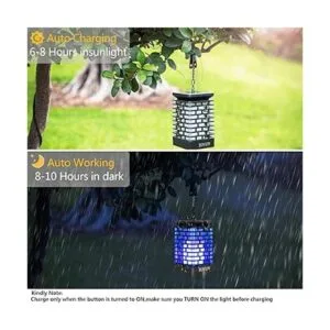 Eoyizw Farol solar colgante luces solares parpadeantes_4