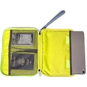 Organizador electrónico de tres capas y organizador de