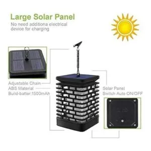EOYIZW Linterna solar con luces de llama para decoración_4