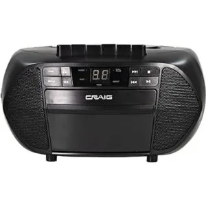 Craig CD6951 Caja de CD portátil de carga superior con_6