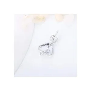 LGSY Colgantes de jaula de corazón de plata de ley 925 con_2