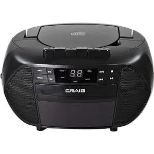 Craig CD6951 Caja de CD portátil de carga superior con_5