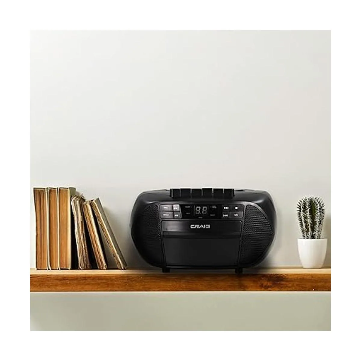 Craig CD6951 Caja de CD portátil de carga superior con_4