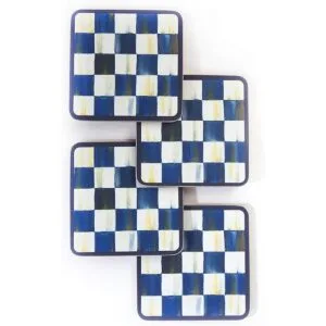 MacKenzieChilds Posavasos para bebidas juego de bar y_1