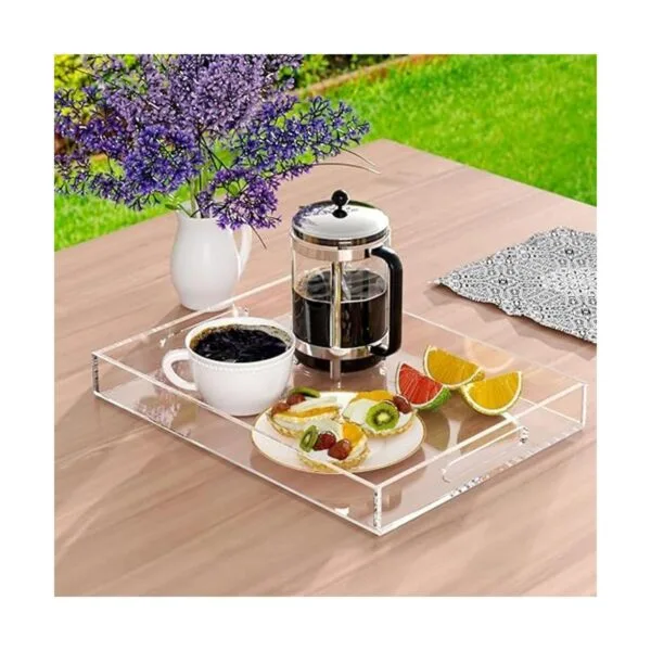NIUBEE Lucite Bandeja para servir_3