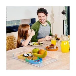 NIUBEE Lucite Bandeja para servir_6