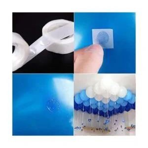 Juego de 100 globos de globo diseño de globo color azul_4