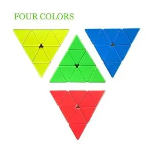 Roxenda Cubo de velocidad pirámide 3x3x3 x 3 pulgadas_4