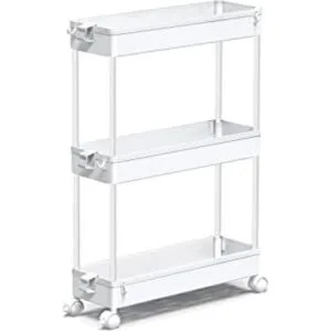 SPACEKEEPER Carrito de almacenamiento delgado con ruedas_1