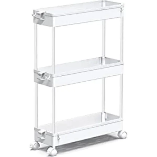 SPACEKEEPER Carrito de almacenamiento delgado con ruedas_1