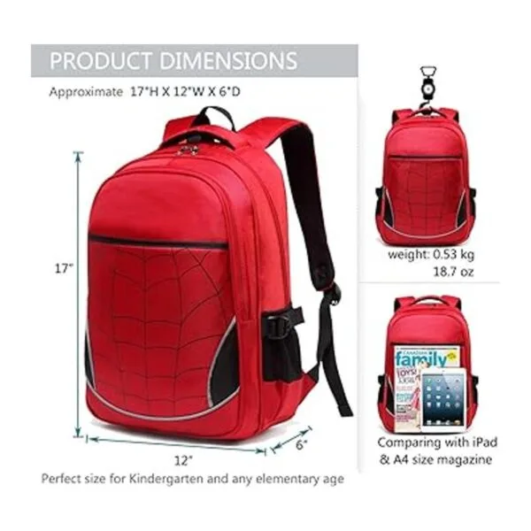 Mochila infantil para niños bolsas de escuela primaria_3