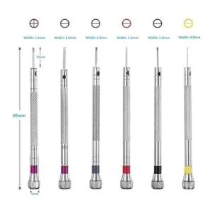 Juego de 6 destornilladores de micro precisión VAKOGAL