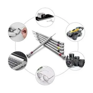 Juego de 6 destornilladores de micro precisión VAKOGAL