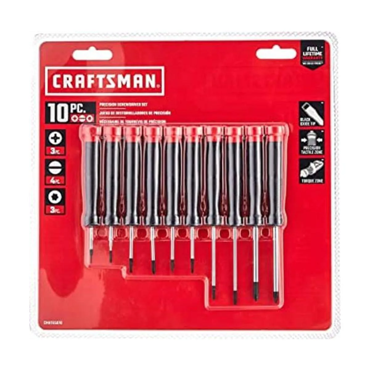 CRAFTSMAN Juego de destornilladores precisión 10 piezas_1