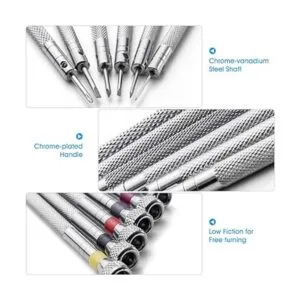 Juego de 6 destornilladores de micro precisión VAKOGAL