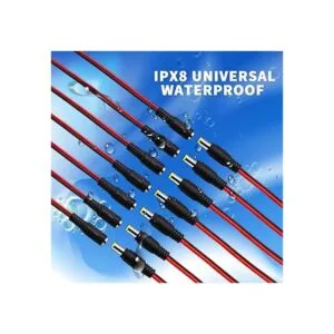 DaFuRui Paquete de 36 conectores de cable de alimentación_2