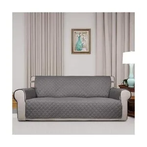 PureFit Funda acolchada reversible para sofá resistente