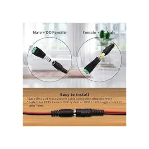 DaFuRui Paquete de 36 conectores de cable de alimentación_3