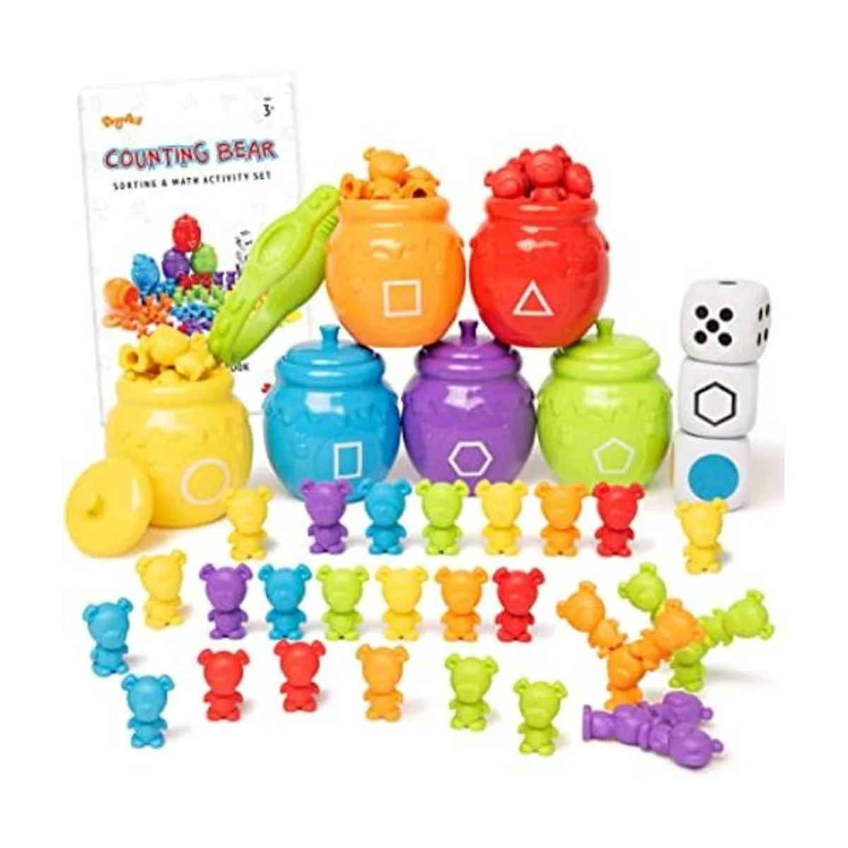 Joyin PlayAct Juego de juguetes para clasificar con tazas_1