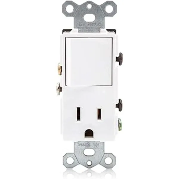 Maxxima Interruptor y toma de luz basculante combinados_3