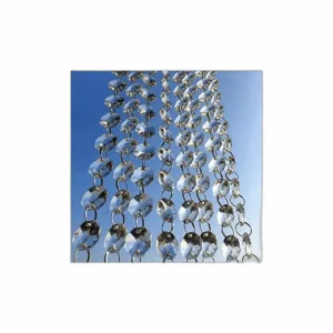 Colorsheng Guirnalda de cristal transparente de 26 pies_1