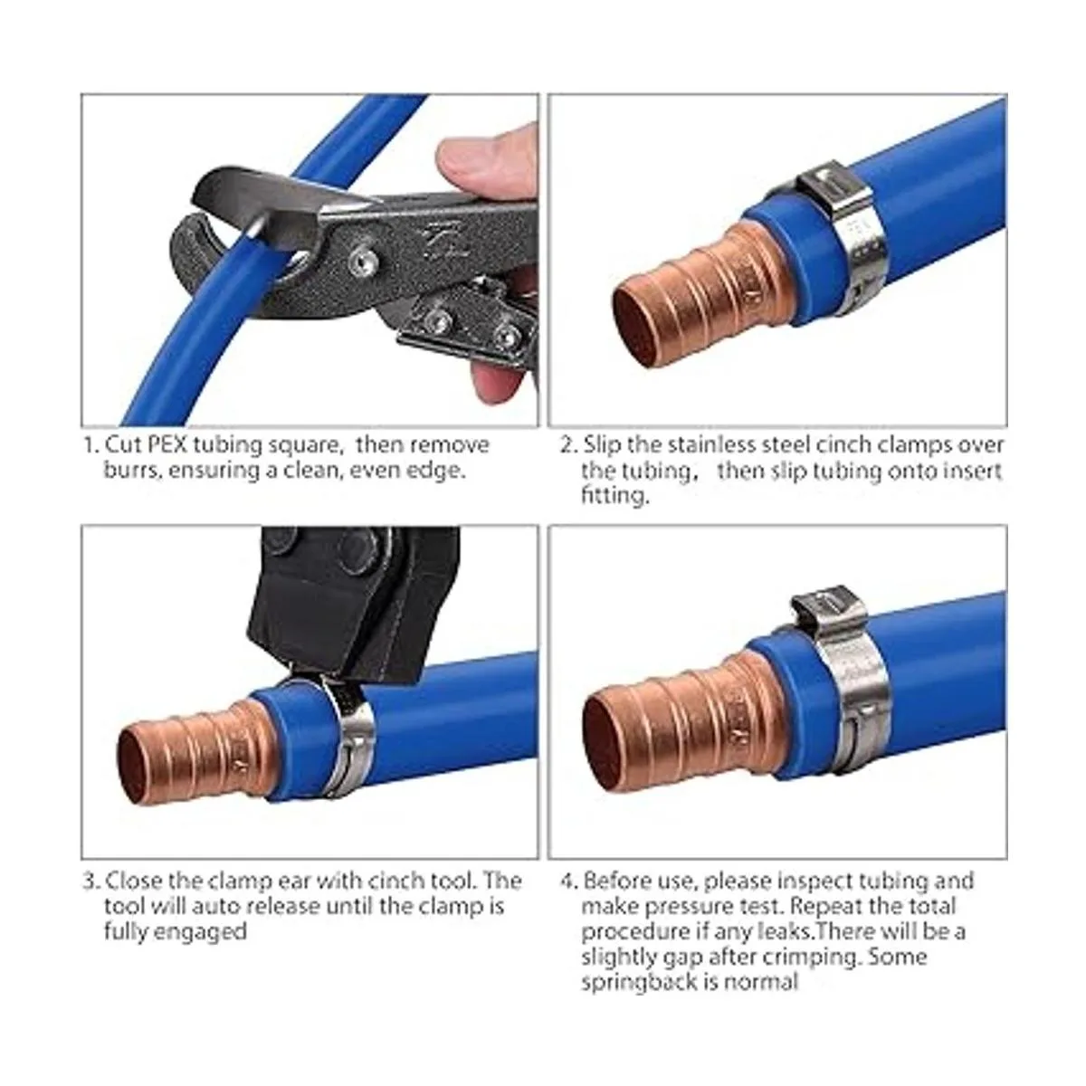 CAMWAY PEX herramienta de prensado y cortador PEX con 50_3