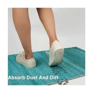 Darkyazi Tapete para puerta de entrada de 23.6 x 35.4