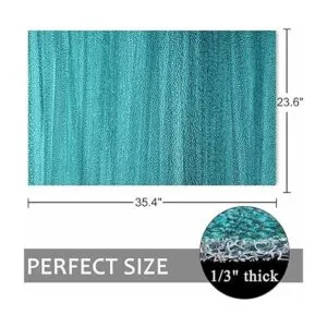 Darkyazi Tapete para puerta de entrada de 23.6 x 35.4