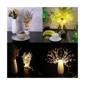 Luces decorativas colgantes 200 luces LED de fuegos